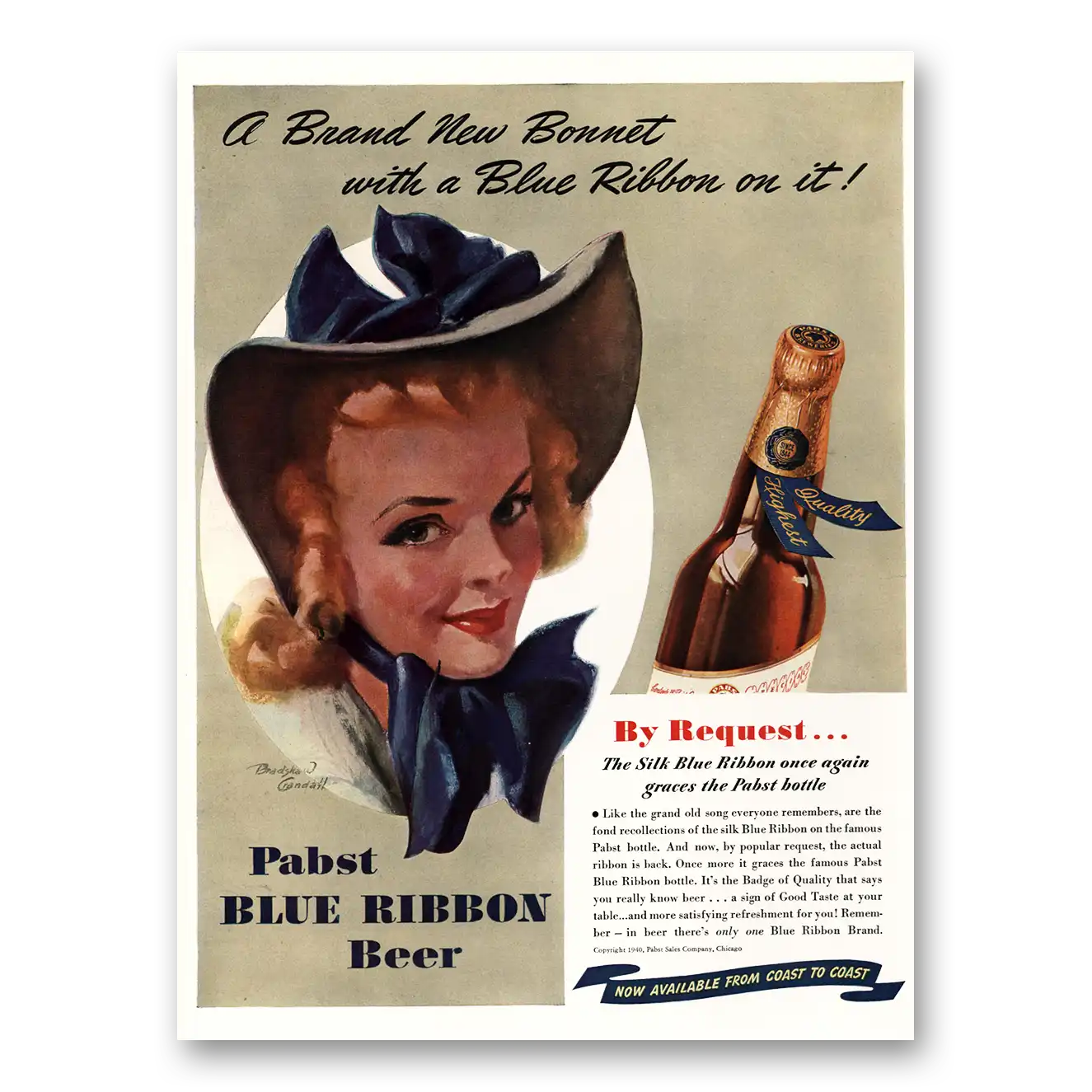 Pabst Blue Ribbon Beer