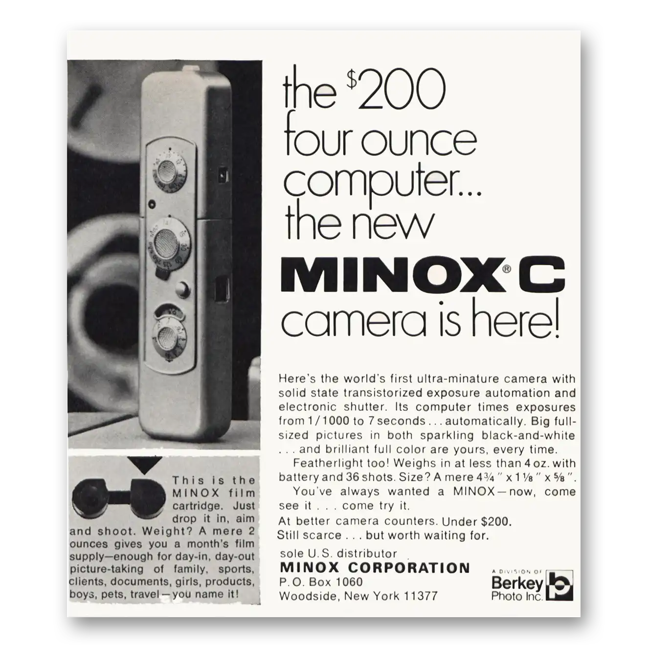 Minox Camera