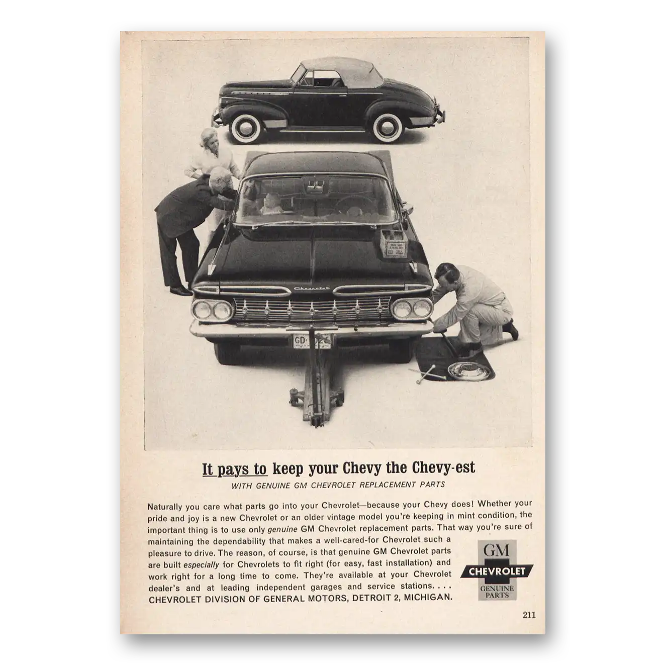 1962 Chevrolet Chevy Est Vintage Magazine Print Ad