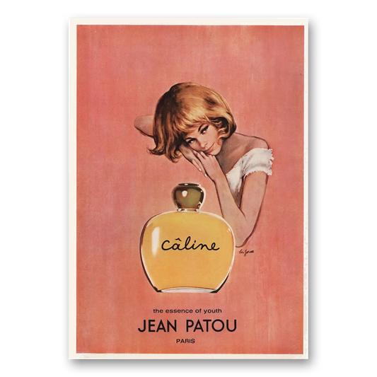 1966 Caline Perfume Essence of Youth Vintage Magazine Print Ad