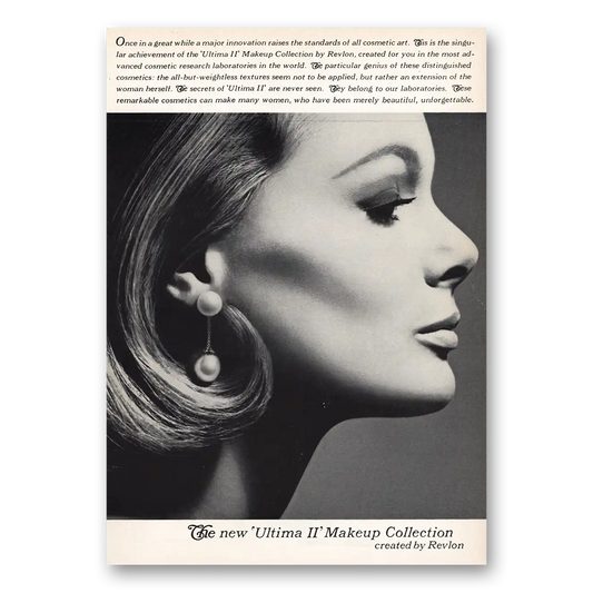 1966 Ultima II Ultima II Makeup Collection Vintage Magazine Print Ad