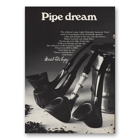 1967 Marshall Field Pipe Dream Vintage Magazine Print Ad