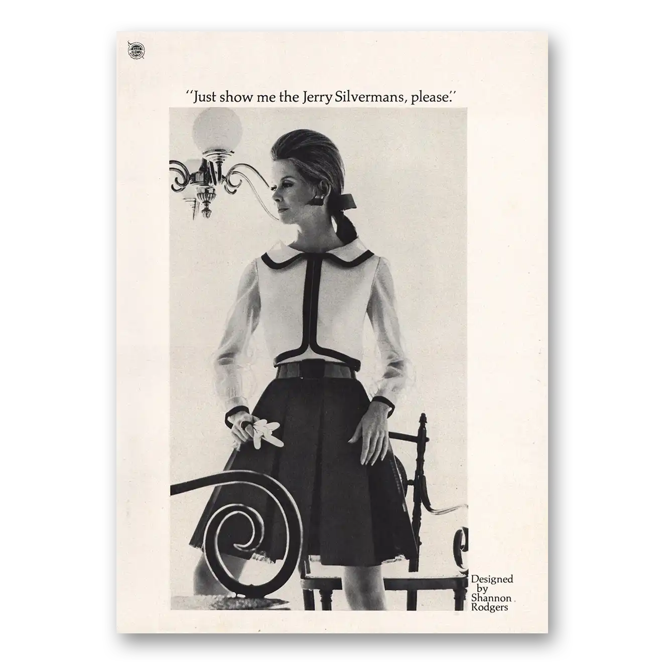 1968 Peck & Peck Fashion Show Me Your Jerry Silvermans Vintage Magazine Print Ad