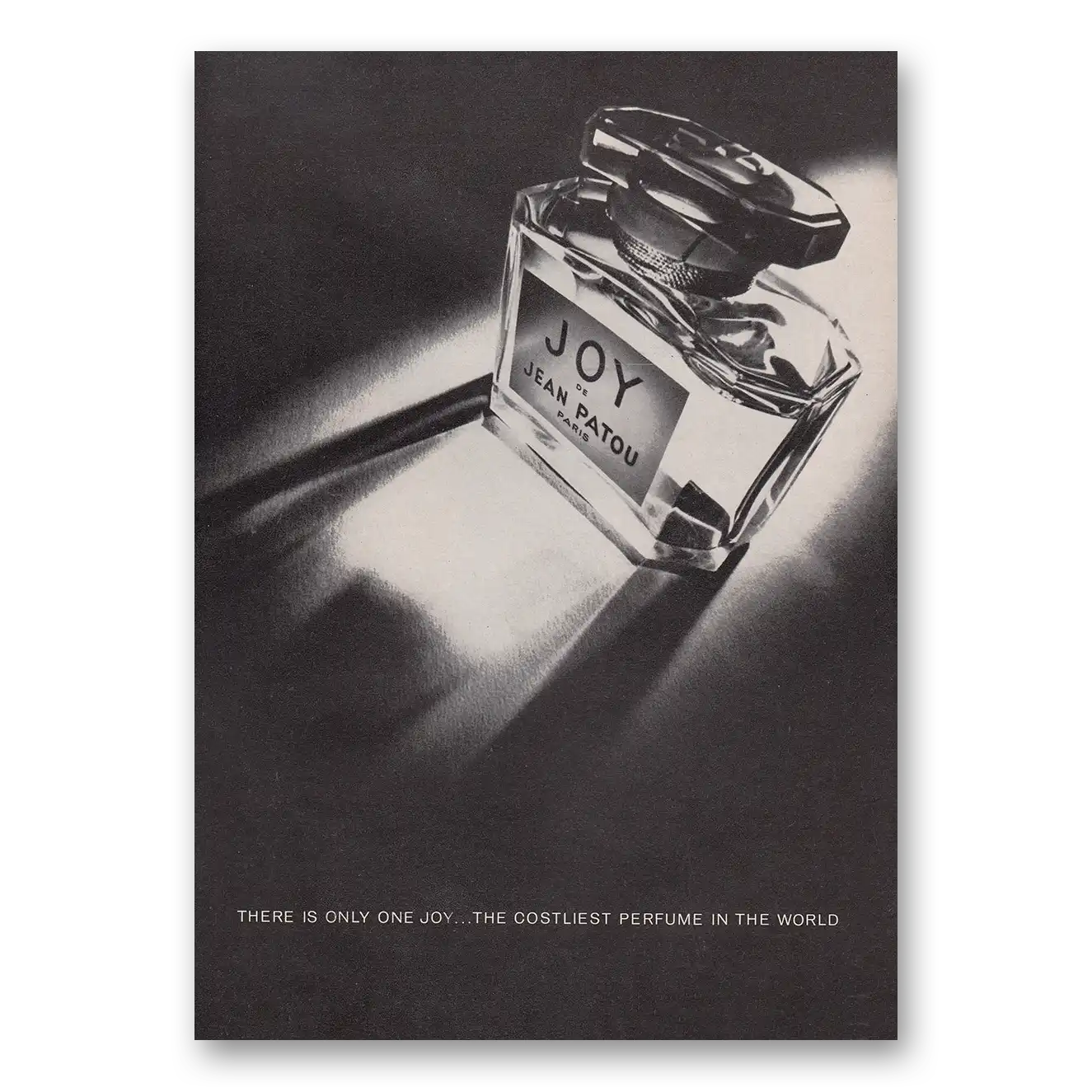 1969 Joy de Jean Patou Perfume There Is Only One Joy Vintage Magazine Print Ad