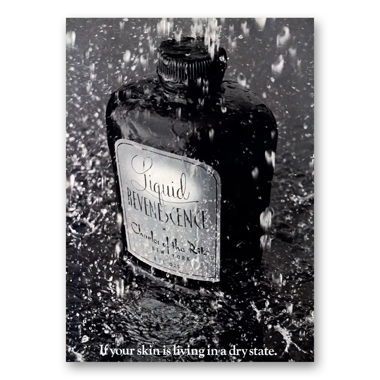 1969 Liquid Revenescence Skin Living In Dry State Vintage Magazine Print Ad