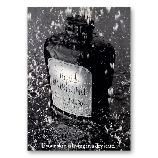 1969 Liquid Revenescence Skin Living In Dry State Vintage Magazine Print Ad