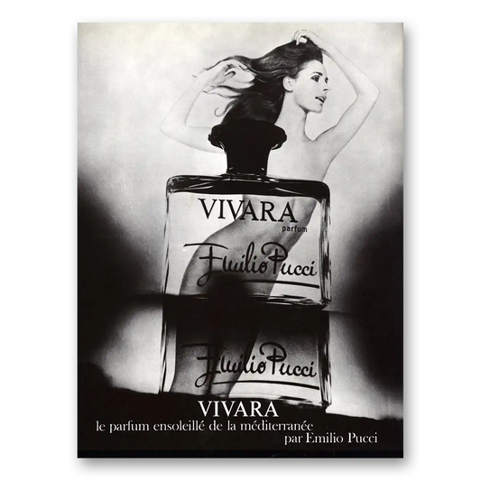 1969 Vivara Perfume Le Parfum Vivara French Vintage Magazine Print Ad