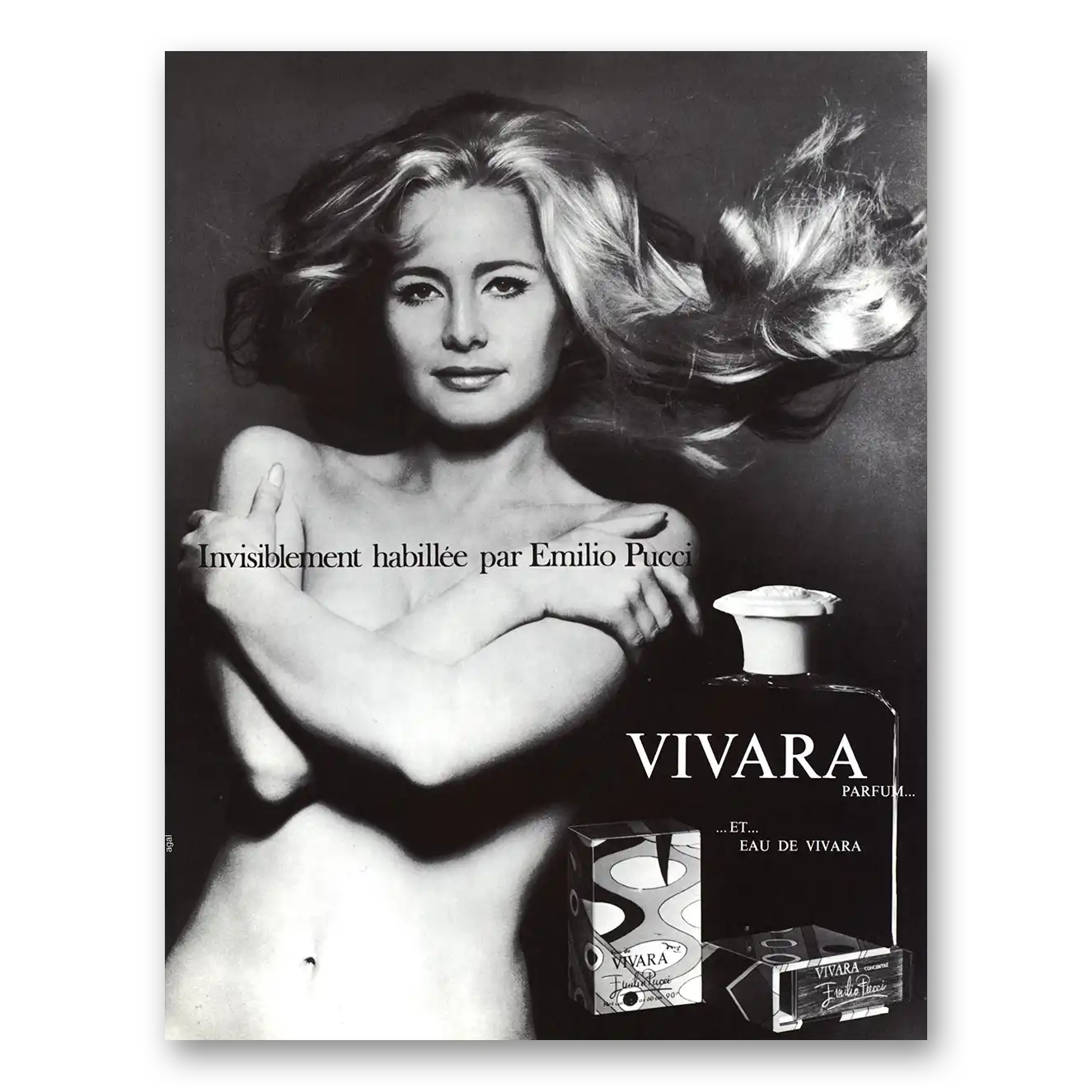 1969 Vivara Perfume Vivara Parfum French Vintage Magazine Print Ad