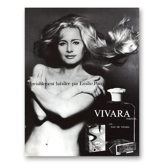 1969 Vivara Perfume Vivara Parfum French Vintage Magazine Print Ad