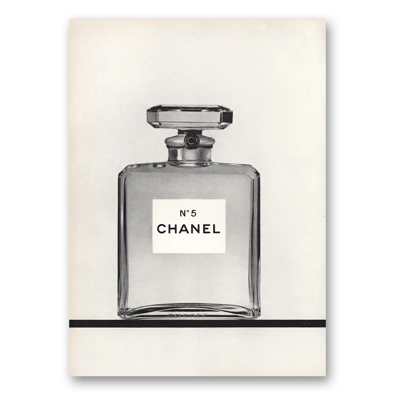 1970 Chanel No 5 Vintage Magazine Print Ad