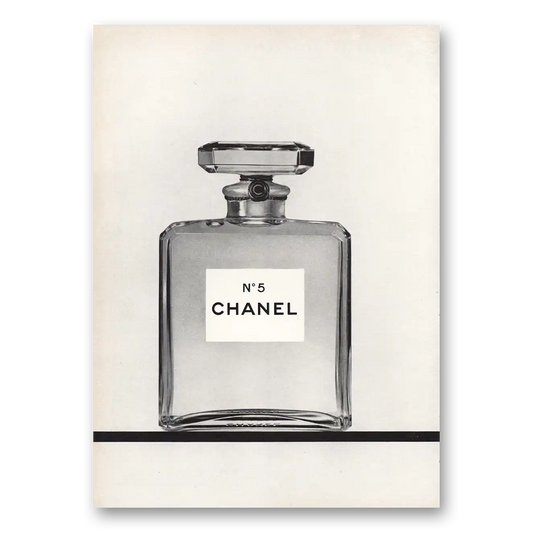 1970 Chanel No 5 Vintage Magazine Print Ad