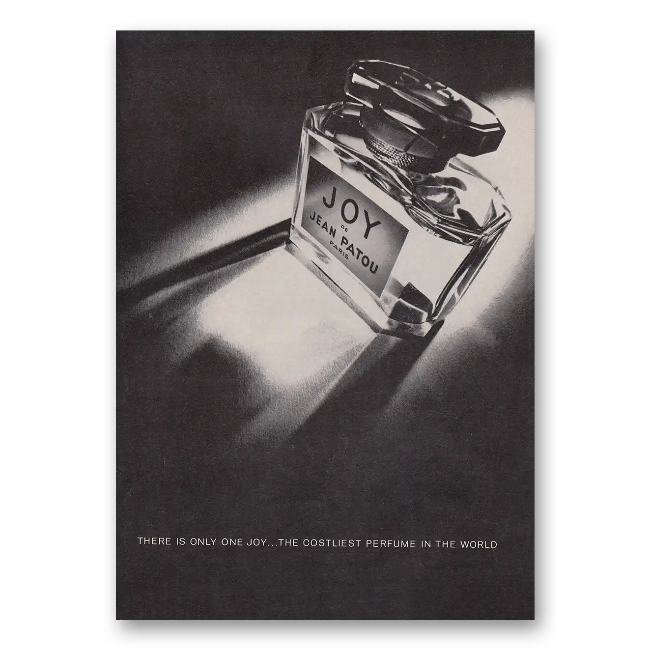 1970 Joy de Jean Patou Perfume There Is Only One Joy Vintage Magazine Print Ad