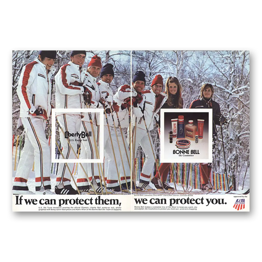 1973 Bonne Bell Liberty Bell We Can Protect You Vintage Magazine Print Ad