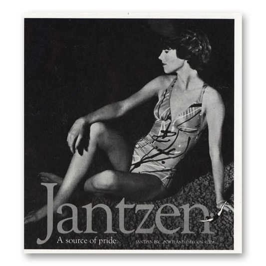 1976 Jantzen Source of Pride Vintage Magazine Print Ad