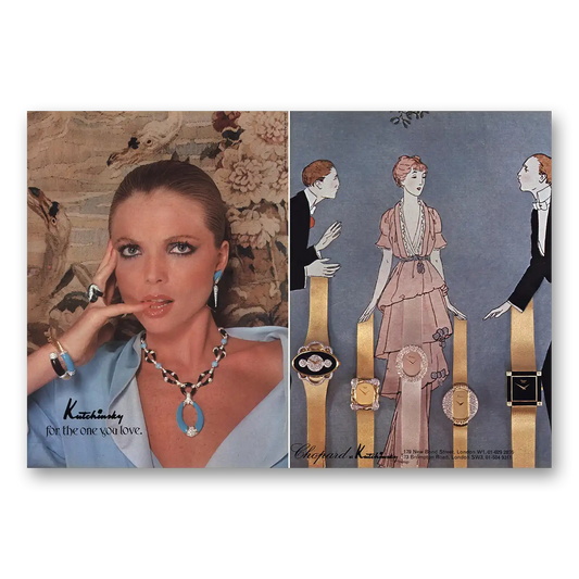 1977 Kutchinsky Watches Jewelry For the One You Love Vintage Magazine Print Ad