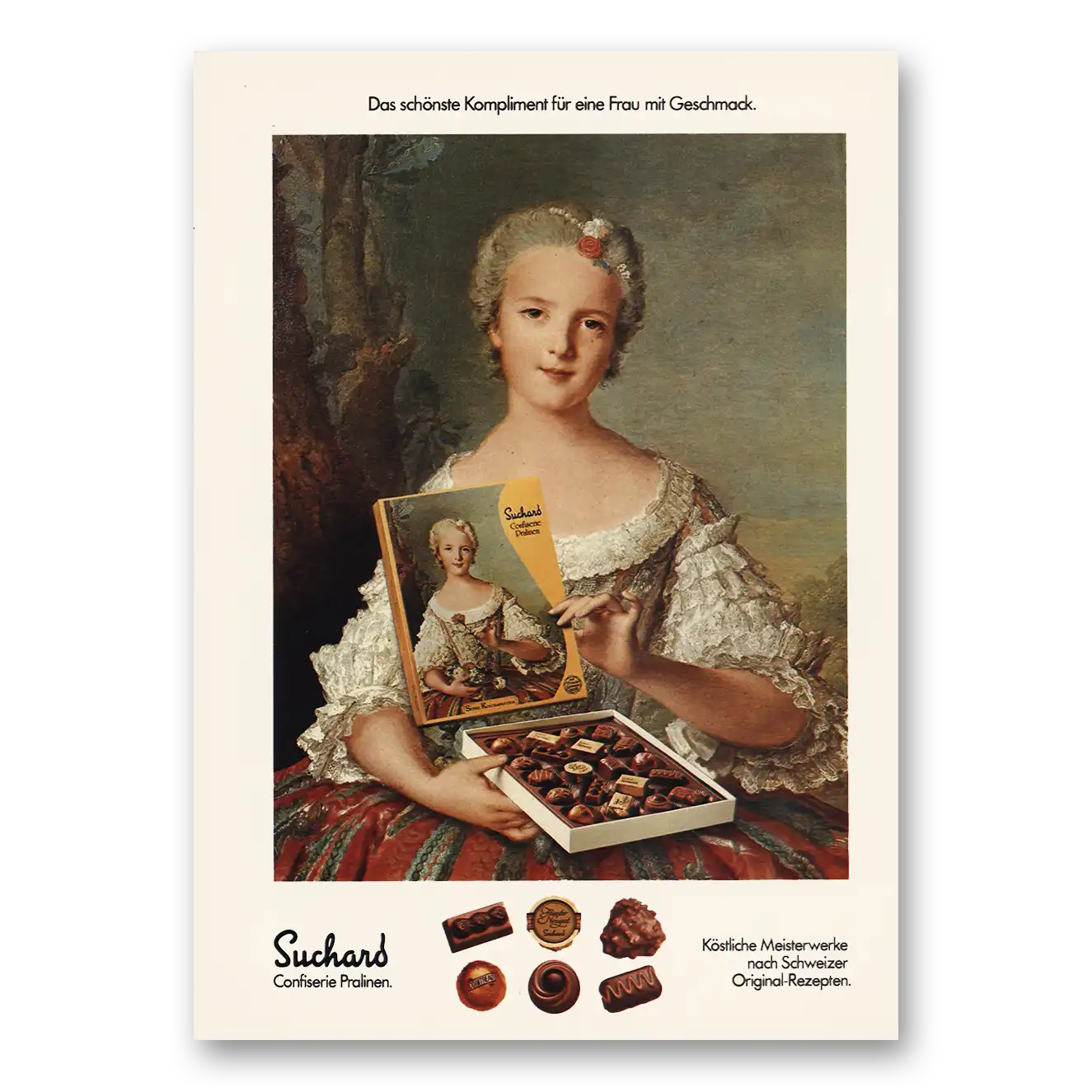 1981 Suchard Candy Candy Geschmack German Vintage Magazine Print Ad