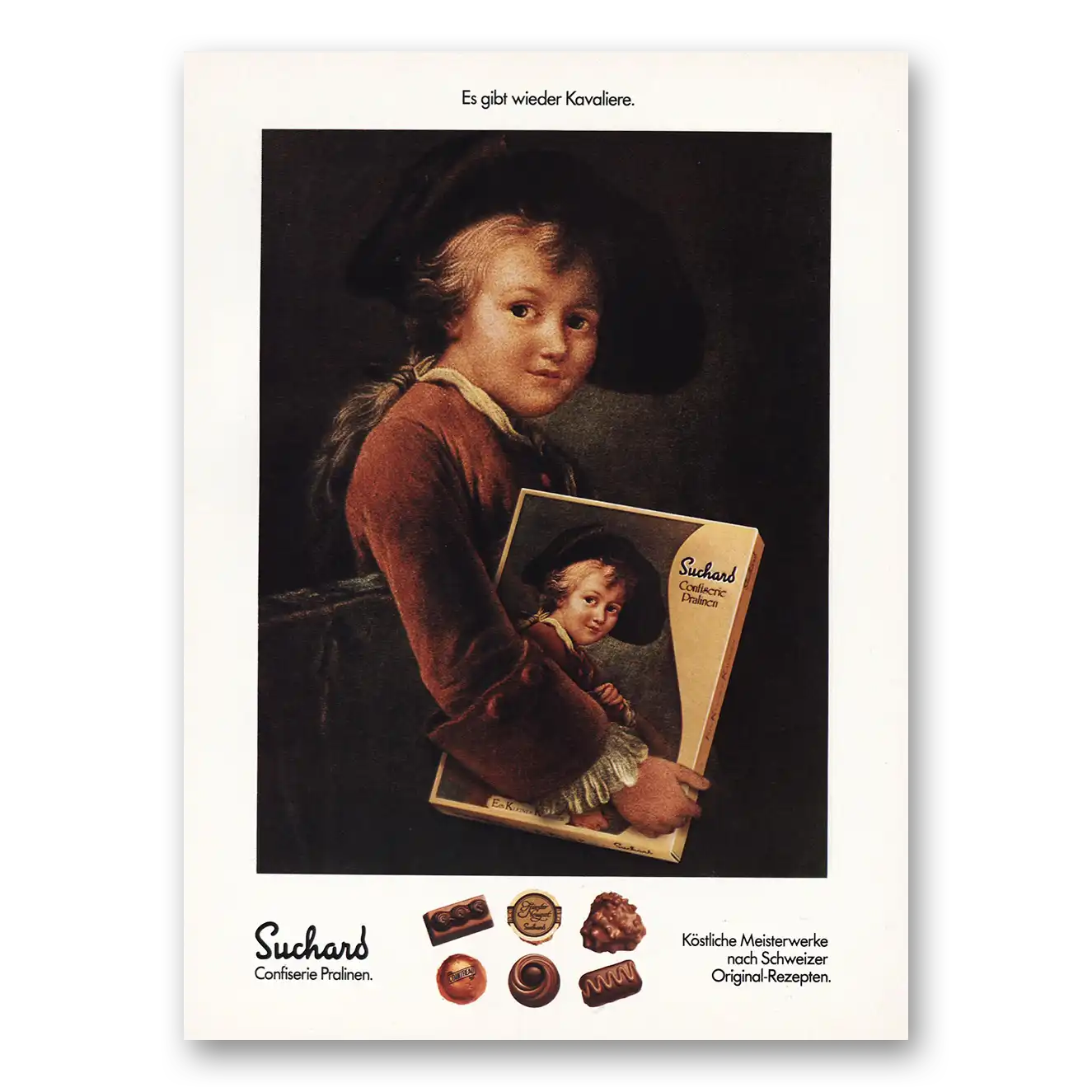 1981 Suchard Candy Candy German Vintage Magazine Print Ad