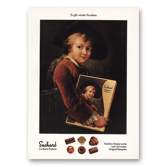 1981 Suchard Candy Candy German Vintage Magazine Print Ad