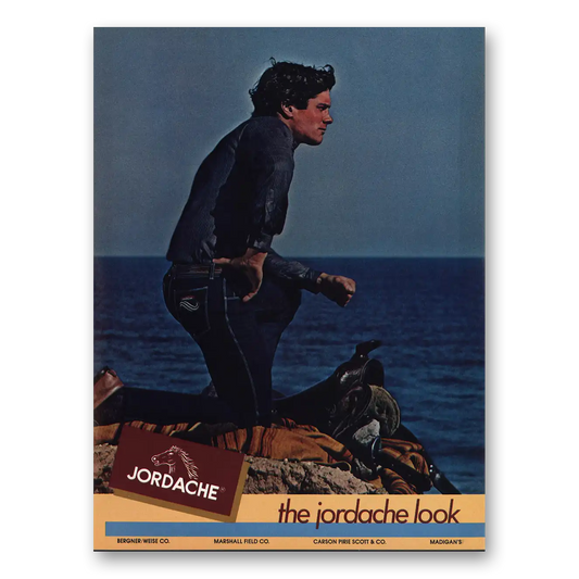 1982 Jordache Jeans The Jordache Look Vintage Magazine Print Ad