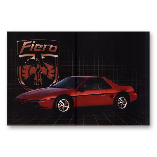 1984 Pontiac Fiero You Are About to Meet Vintage Magazine Print Ad