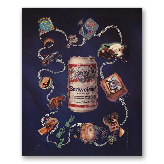 1992 Budweiser Beer You Won't Believe What Happened Vintage Magazine Print Ad