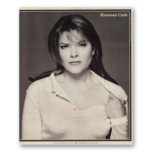 1994 Rosanne Cash Promo Generation Next Rosanne Cash Vintage Magazine Print Ad