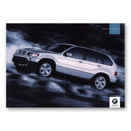 2000 BMW Not Feeling You Can Get Every Day Vintage Magazine Print Ad