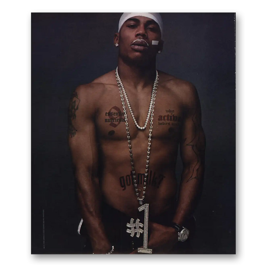 2002 Got Milk Nelly Vintage Magazine Print Ad