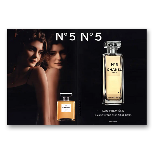 2010 Chanel No 5 Eau Premiere Vintage Magazine Print Ad