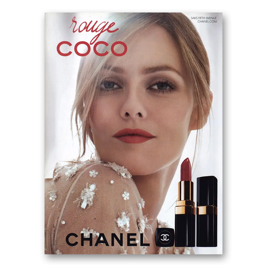 2010 Chanel Rouge Coco Vintage Magazine Print Ad