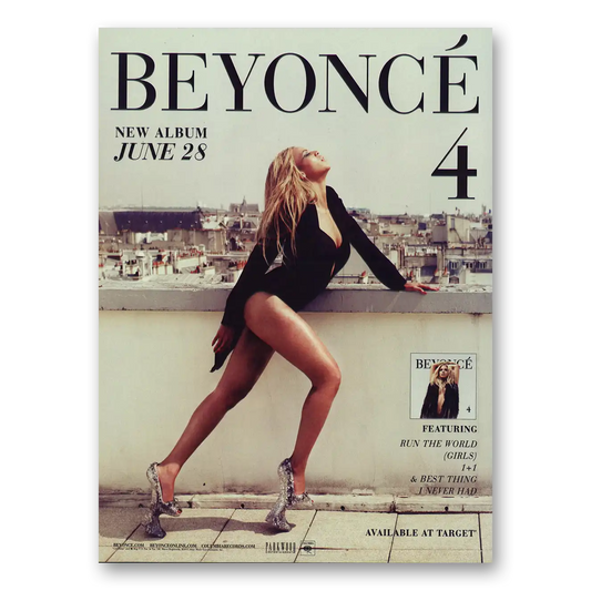 2011 Beyonce 4 Vintage Magazine Print Ad