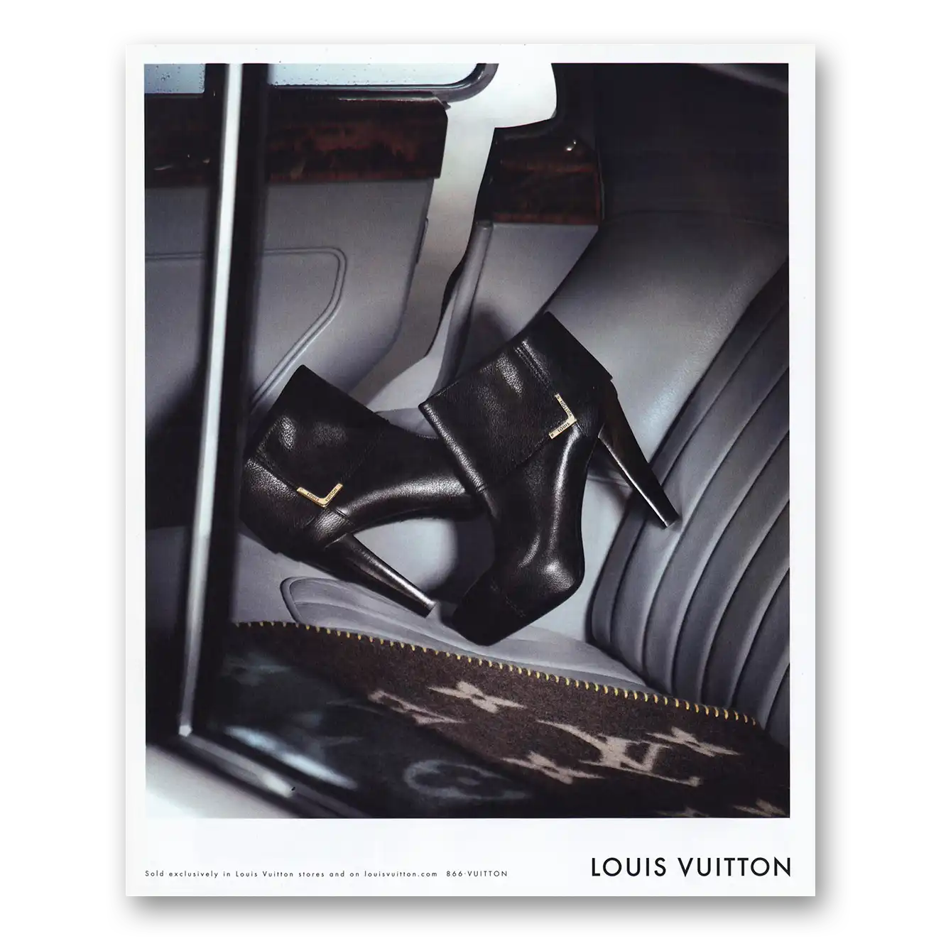 2011 Louis Vuitton Fashion Shoes Vintage Magazine Print Ad