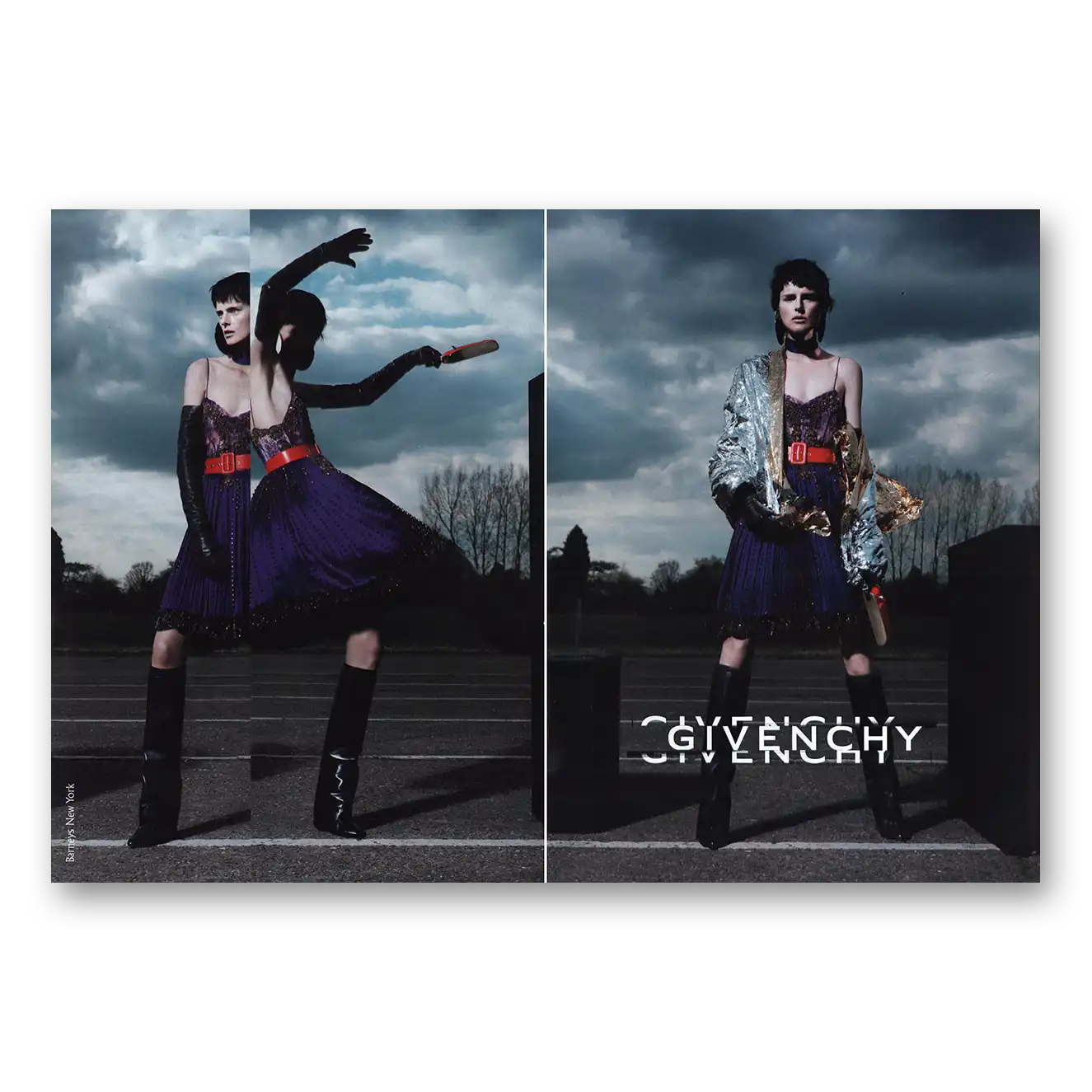 2012 Givenchy Barneys New York Vintage Magazine Print Ad