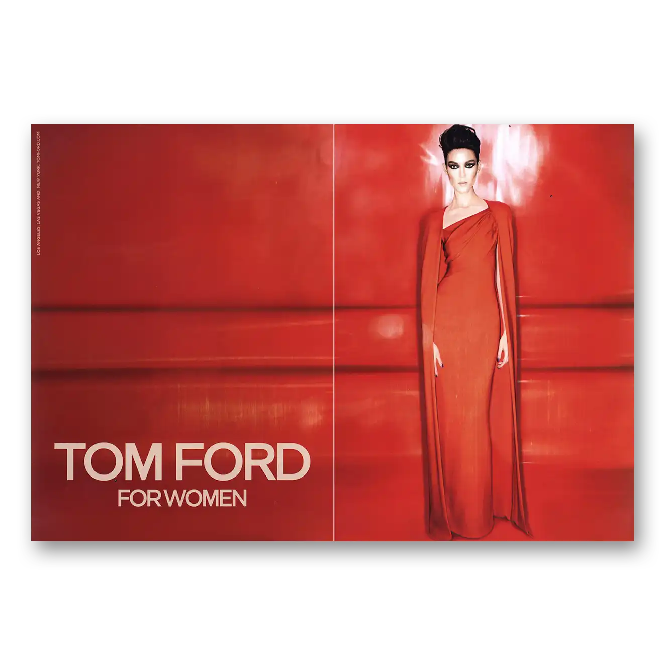 2012 Tom Ford for Women Kati Nescher Vintage Magazine Print Ad