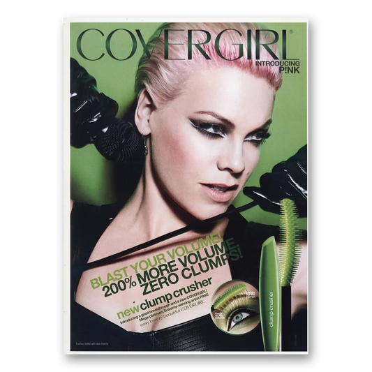 2013 Cover Girl Introducing Pink Vintage Magazine Print Ad