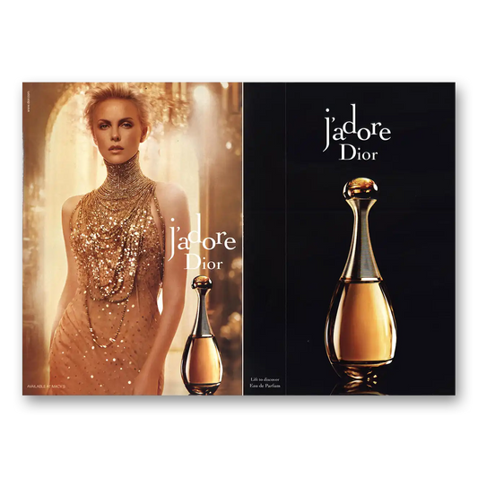 2013 Dior J'Adore Perfume Vintage Magazine Print Ad