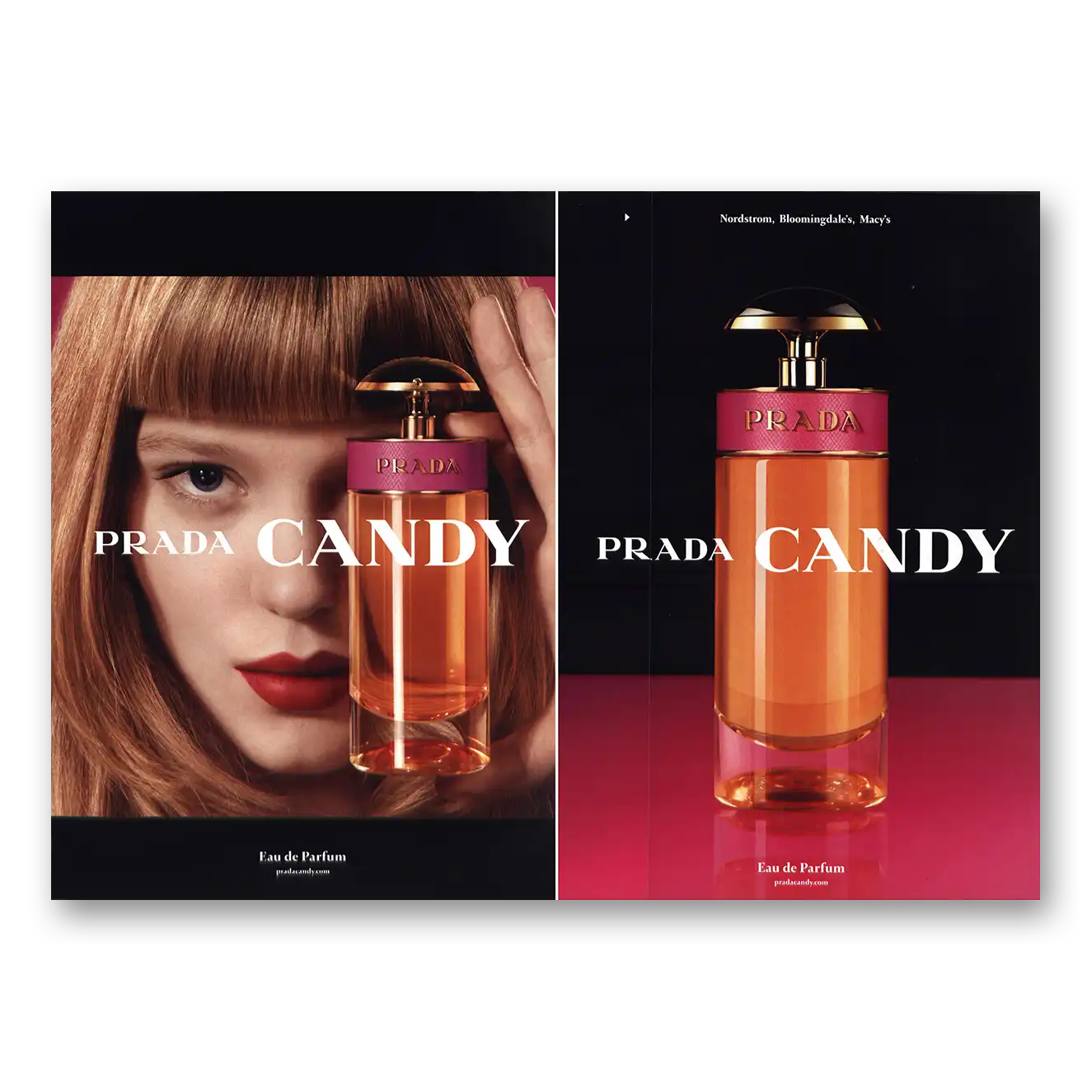 2013 Prada Candy Perfume Vintage Magazine Print Ad