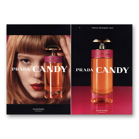 2013 Prada Candy Perfume Vintage Magazine Print Ad