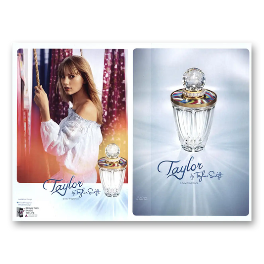 2013 Taylor Swift Taylor Perfume Vintage Magazine Print Ad