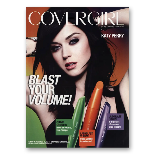 2014 Cover Girl Katy Perry Vintage Magazine Print Ad