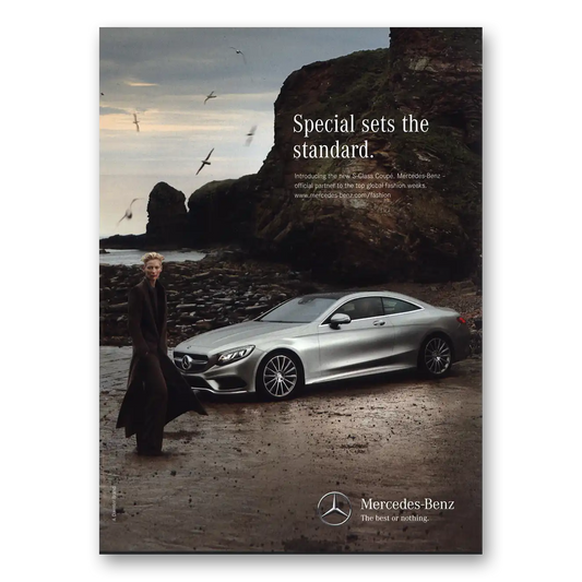 2014 Mercedes Benz Special Sets Standard Vintage Magazine Print Ad