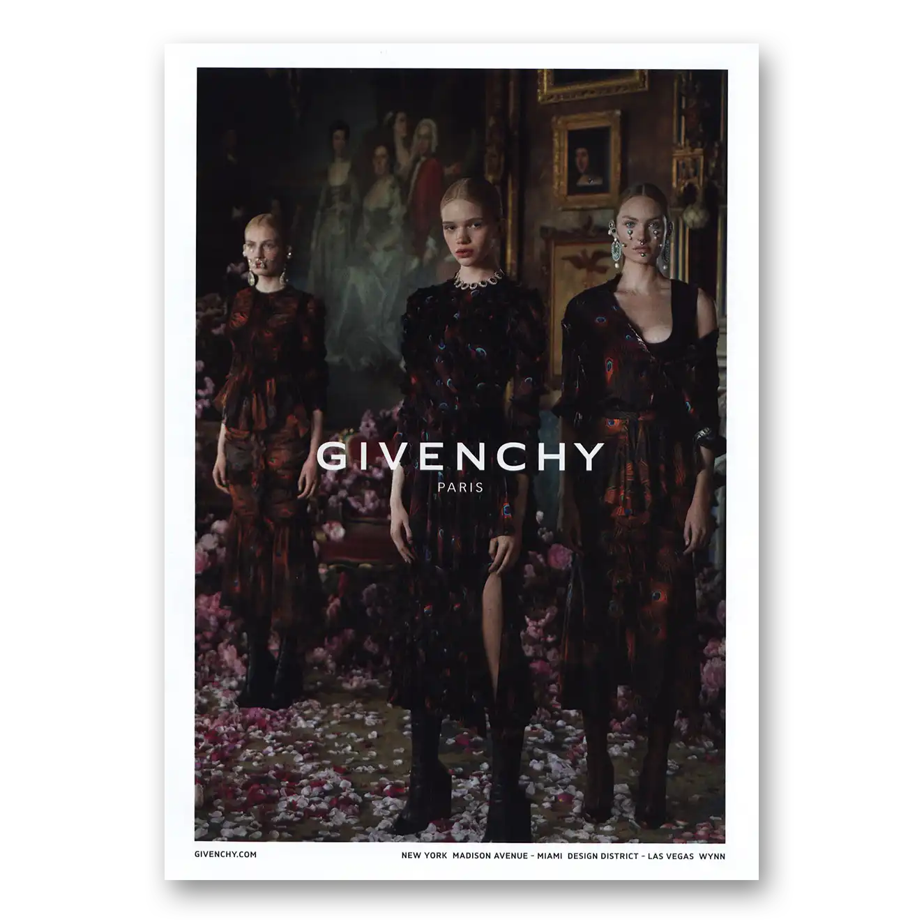 2015 Givenchy Givenchy Paris Fashion Vintage Magazine Print Ad