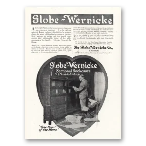 1916 Globe Wernicke Print Ad | Built To Endure