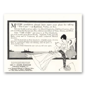 1916 Hotel Chamberlin Print Ad | Maybe Conditions