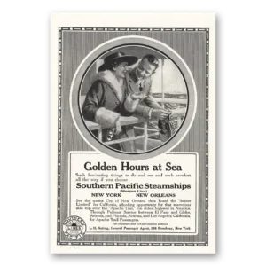 1916 Southern Pacific Print Ad | Golden Hours