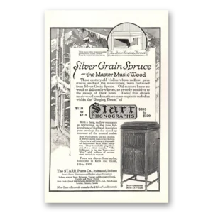 1917 Starr Phonographs Print Ad | Master Music