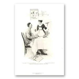 1918 Cream of Wheat Print Ad | Not But Brave
