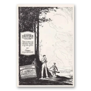 1918 Egyptian Deities Cigarettes Print Ad | People Culture