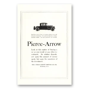 1918 Pierce Arrow Motor Car Print Ad | Look At This