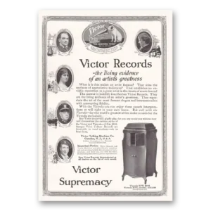 1918 Victrola Print Ad | Victrola Xvii